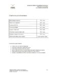 liste de prix